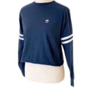 Brandy Melville (John Galt) USA navy blue crewneck sweatshirt SZ: OS
